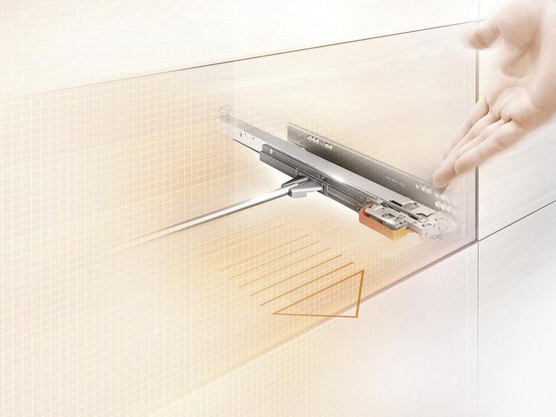 MOVENTО BLUMOTION TIP-ON, 40 кг с замками, Blum